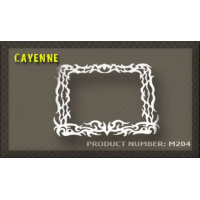 rámeček na SPZ 04 Cayenne