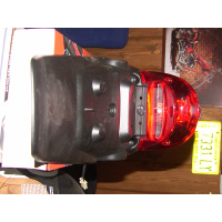 zadní blatník se světlem na skůtr