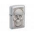 zapalovač Zippo Skull with Brain Surprise