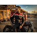 bunda F-M kožená na chopper