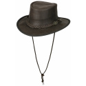 kožený klobouk Saddler