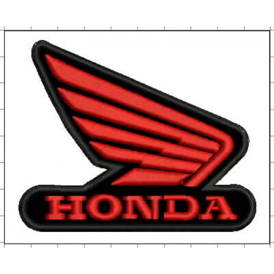 nášivka Honda křídla