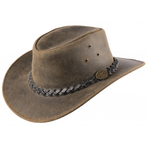 australský kožený klobouk Fleetwood