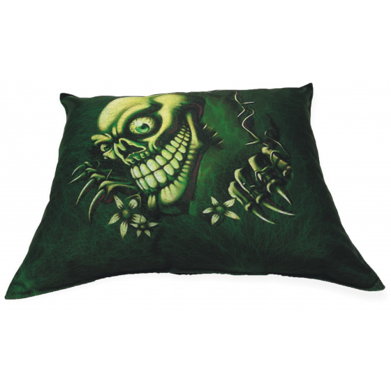 Polštář s potiskem M4 lebka