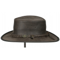 kožený klobouk Saddler